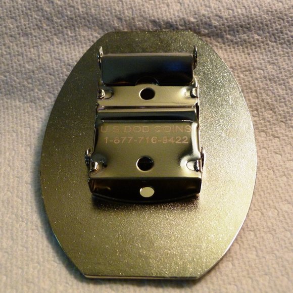 T-Rex Dinosaur Ninja Turtles Mystery Machine Box Frame Belt Buckle US DOD Coins - Picture 5 of 9